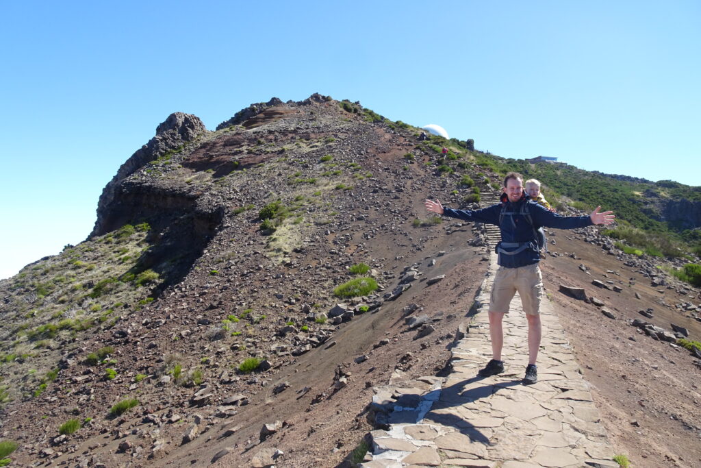 Pico do Arieiro (PR1) wandelingen in Madeira voor kleine natuurliefhebbers