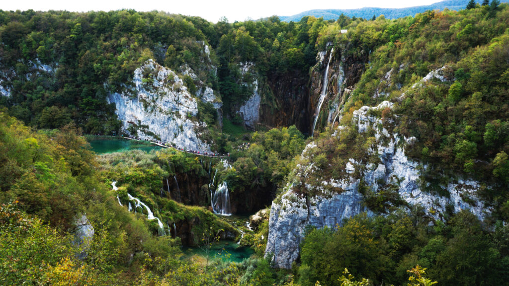 Plitvice Meren Kroatië