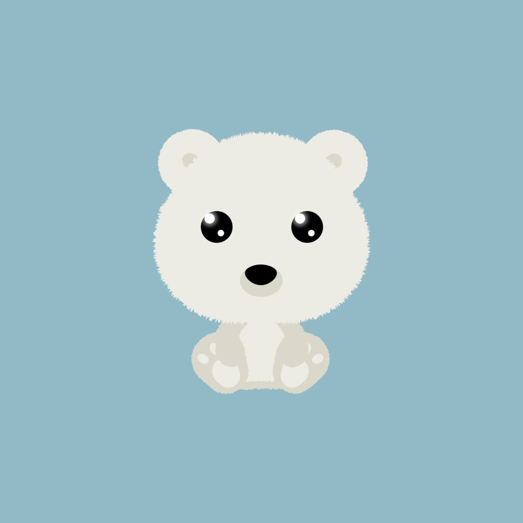 Illustratie ijsbeer