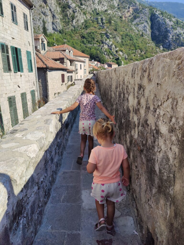 Kotor in Montenegro met kinderen