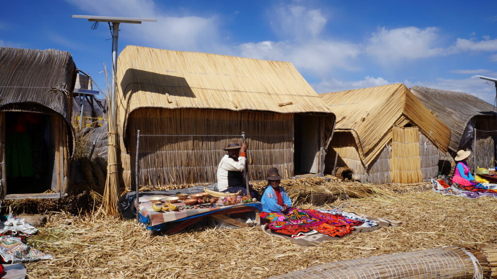 Uros eilanden Peru